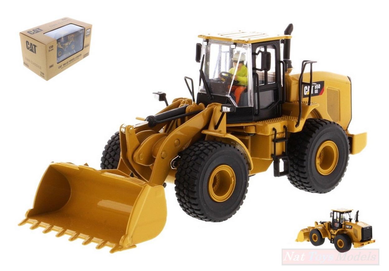 MODELLINO IN SCALA COMPATIBILE CON CAT 950 GC WHEEL LOADER 1:50 DIECAST MASTER DM85907C