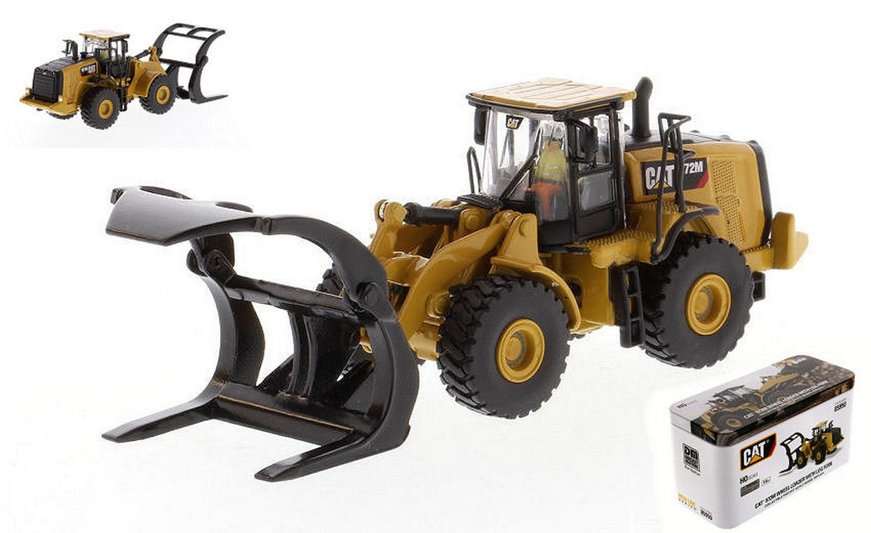 SCALE MODEL COMPATIBLE WITH CAT 972M WHEEL LOADER 1:87 DIECAST MASTER DM85950