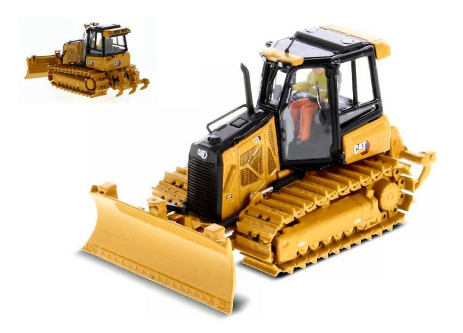 SCALE MODEL COMPATIBLE WITH CAT D3 TRACK-TYPE TRACTOR 1:50 DIECAST MASTER DM85673