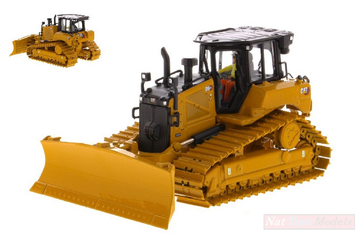 SCALE MODEL COMPATIBLE WITH CAT D6 LGP VPAT TRACK-TYPE TRACTOR 1:50 DIECAST MASTER DM85554