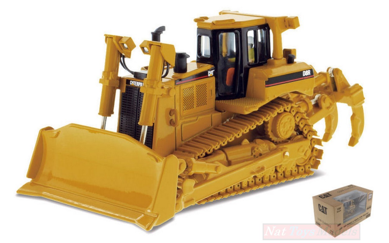 SCALE MODEL COMPATIBLE WITH CAT D8R SERIES II TRACK TYPE TRACTOR 1:50 DIECAST MASTER DM85099