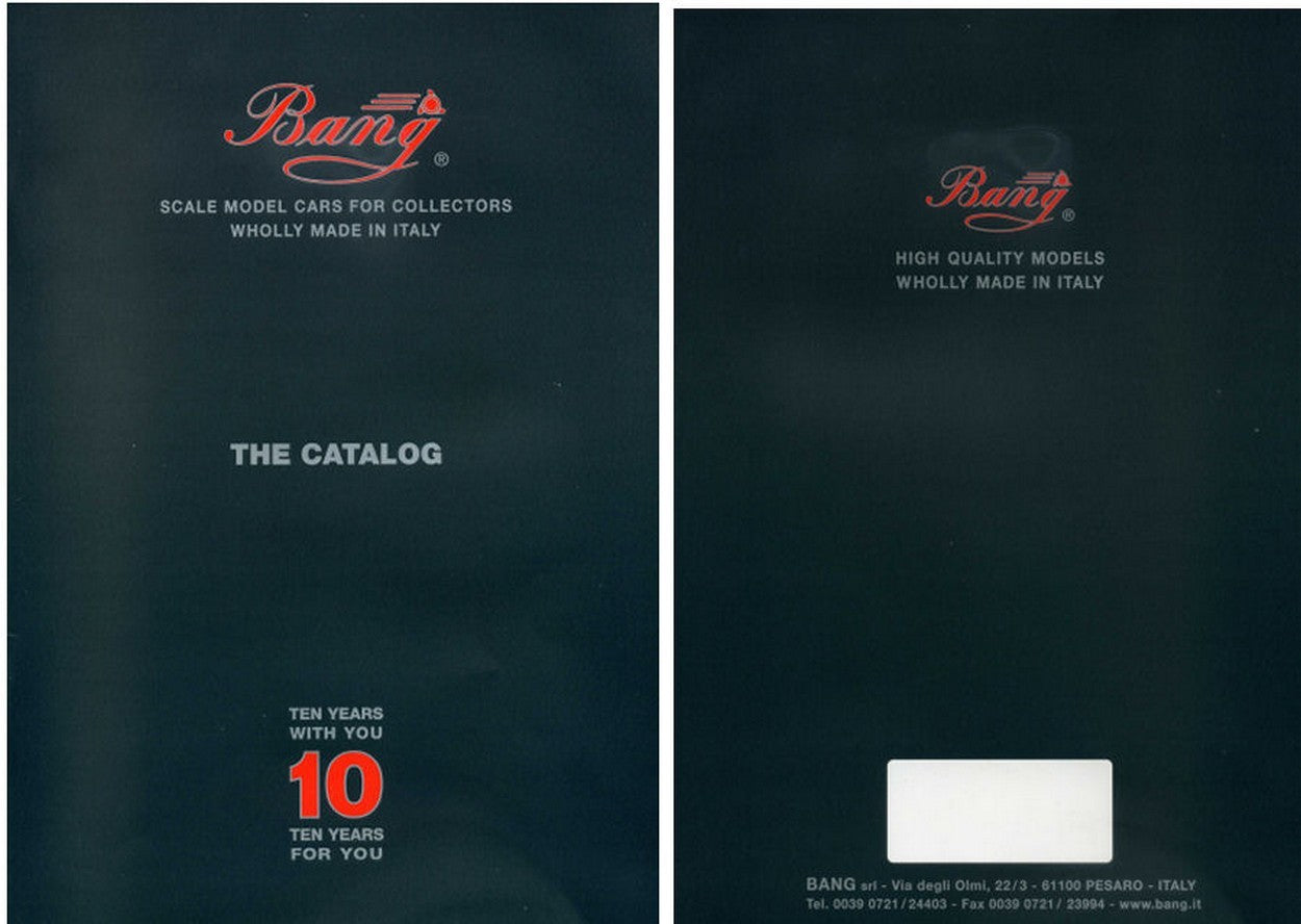 LIBRO MODELLINI CATALOGO BANG 2000 ED.10 PAG.56 BANG BGCAT2000