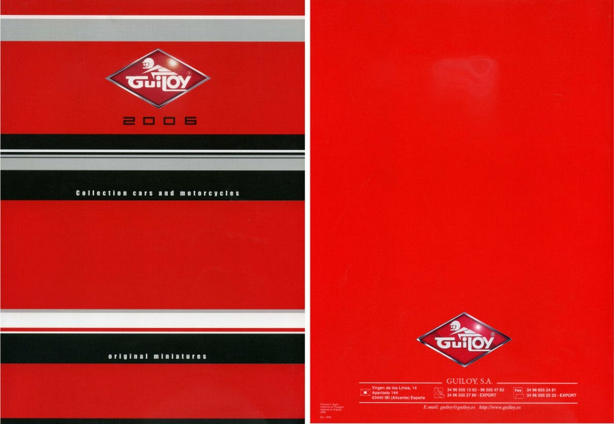 LIBRO MODELLINI CATALOGO GUILOY 2006 PAG.63 GUILOY GYCAT2006