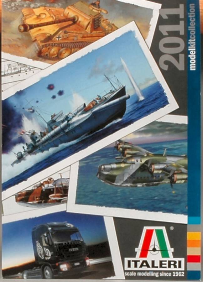 LIVRE DE MODÈLES CATALOGUE ITALERI 2011 MODÈLE ITALERI ITCAT2011