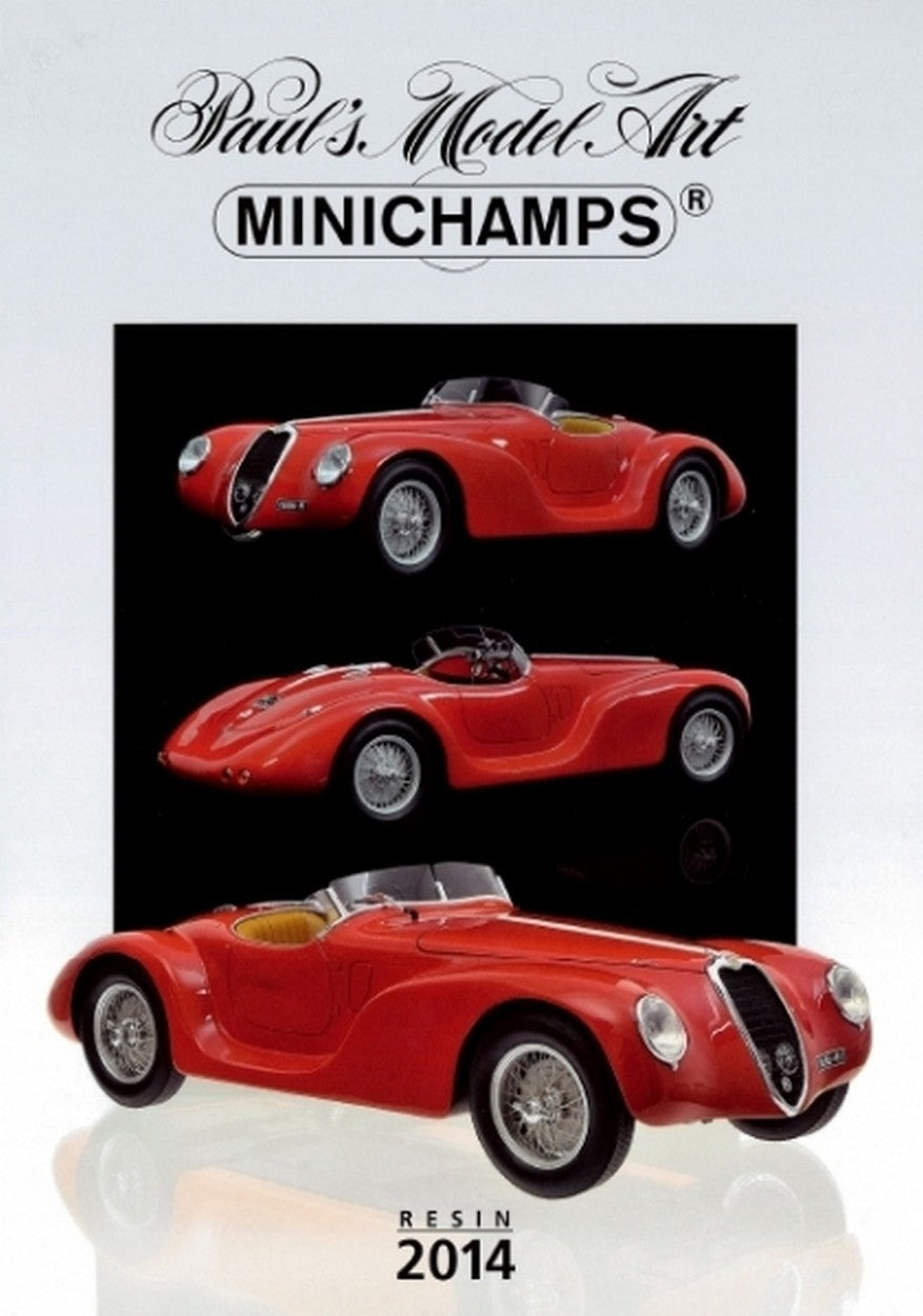CATALOGUE MODÈLE MINICHAMPS 2014 RÉSINE PAGE 35 MINICHAMPS PMCAT2014RES
