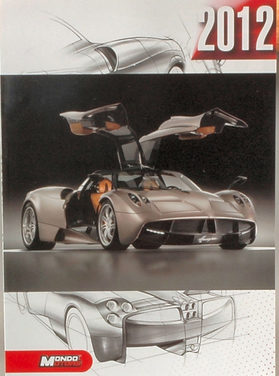 LIBRO MODELLINI CATALOGO MONDO 2012 PAG.129 MONDO MOTORS MMCAT2012