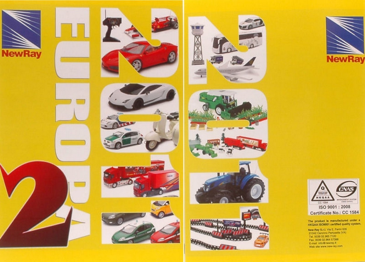 CATALOGUE DE MODÉLISATION NEW RAY 2011 EUROPE 2 PAGE 18 NEW RAY NYCAT2011-2