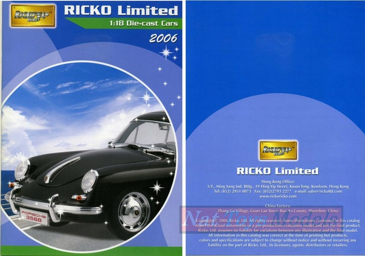 LIBRO MODELLINI CATALOGO RICKO 2006 PAG.44 RICKO RCCAT2006