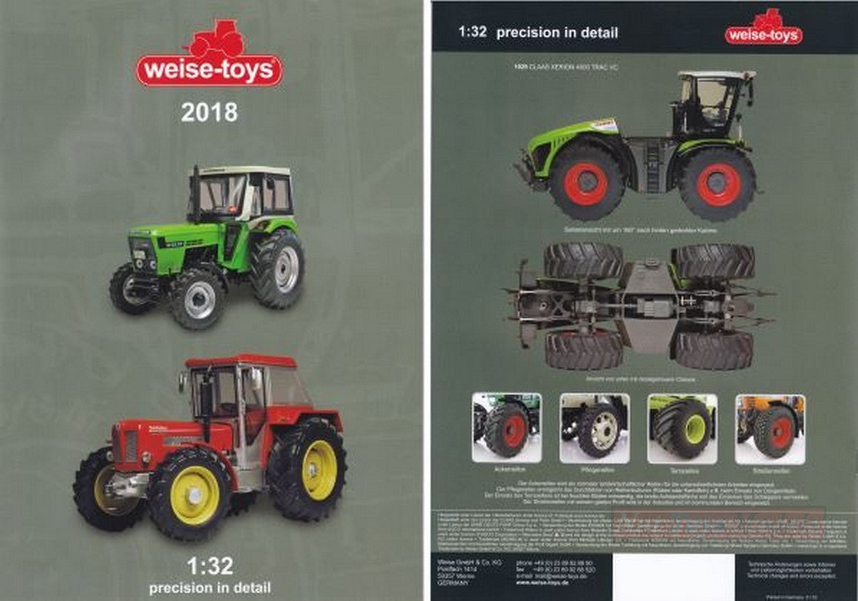 WEISE 2018 CATALOG MODEL BOOK WEISE-TOYS WEISCAT2018