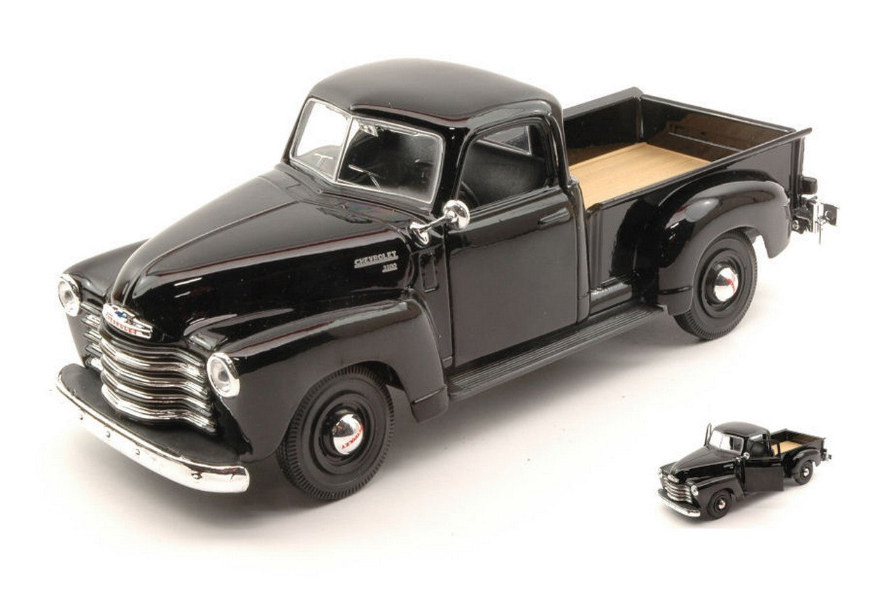 MODELLINO IN SCALA COMPATIBILE CON CHEVROLET 3100 PICK UP 1950 BLACK 1:25 MAISTO MI31952BK