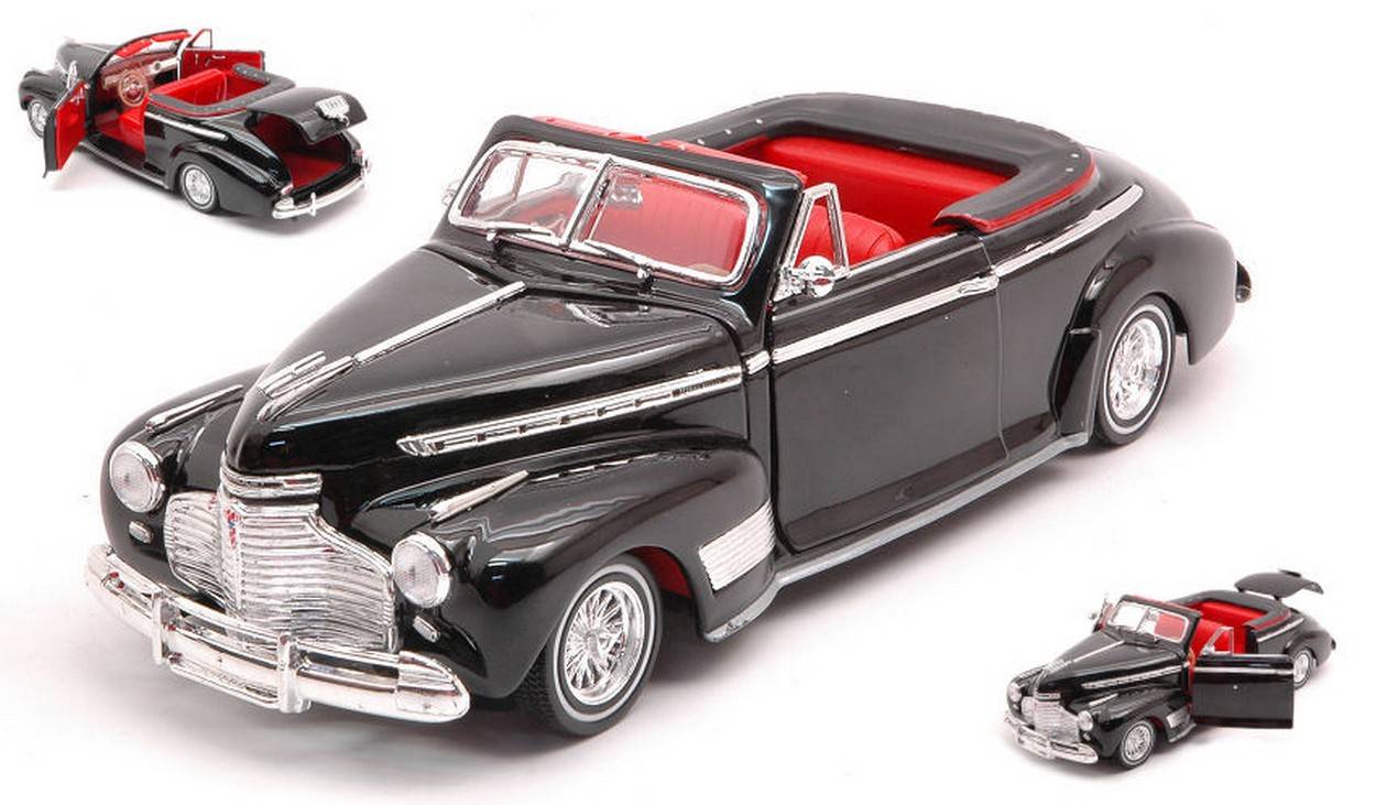 SCALE MODEL COMPATIBLE WITH CHEVROLET SPECIAL DELUXE TUNING BLACK 1:24 WELLY WE22411LR-BK