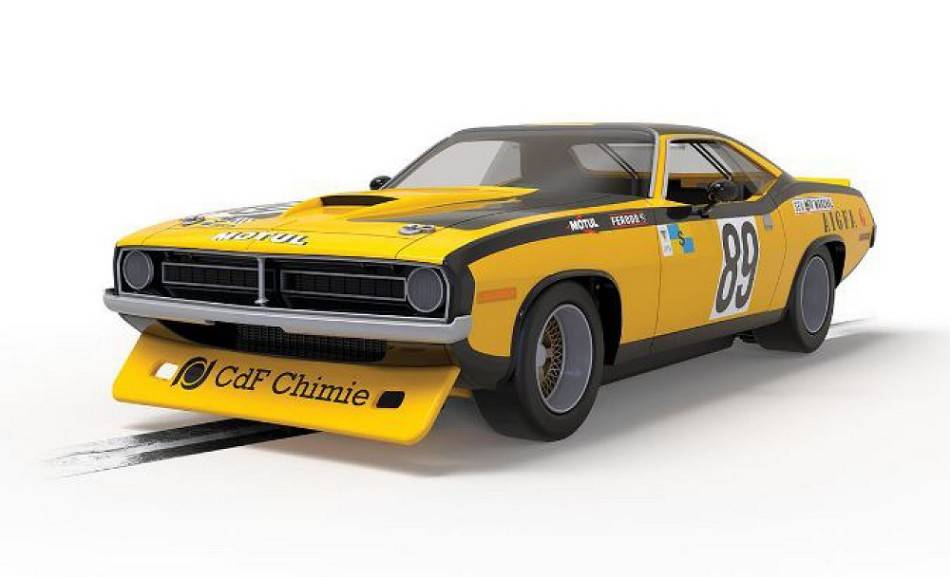 SCALE MODEL COMPATIBLE WITH CHRYSLER HEMICUDA 24 H LE MANS 1975 SLOT 1:32 SCALEXTRIC C4345