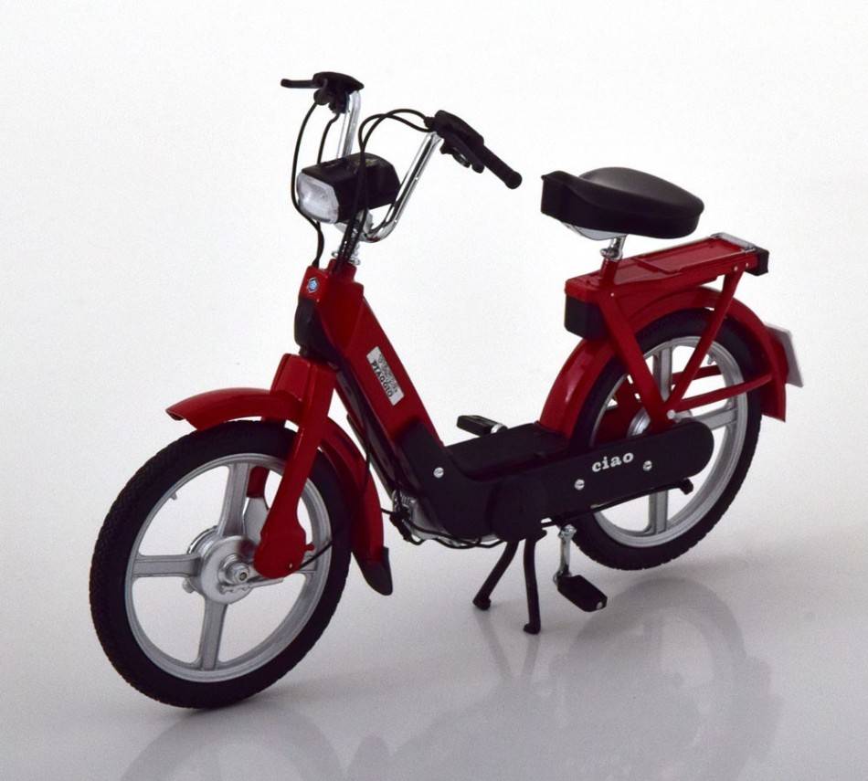 MODELLINO IN SCALA COMPATIBILE CON CIAO PIAGGIO MET.RED 1:10 KK SCALE 50CC10033