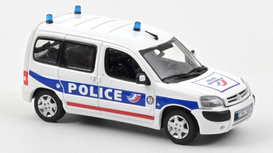 MODELLINO IN SCALA COMPATIBILE CON CITROEN BERLINGO 2004 "POLICE NATIONALE" BRIGADE FLUVIALE 1:43 NOREV NV155724