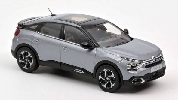 SCALE MODEL COMPATIBLE WITH CITROEN C4 2020 GRAY 1:43 NOREV NV155447