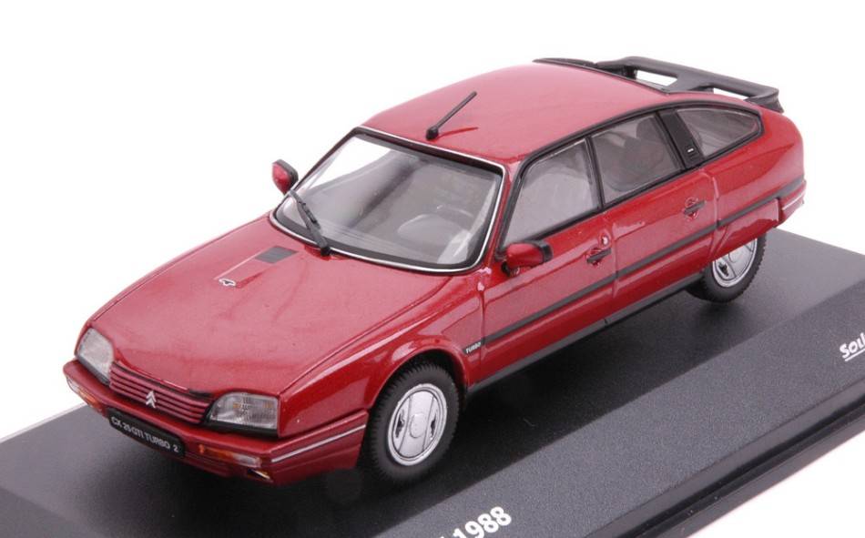 MODELLINO IN SCALA COMPATIBILE CON CITROEN CX GTI TURBO II 1990 MET.RED 1:43 SOLIDO SL4311702