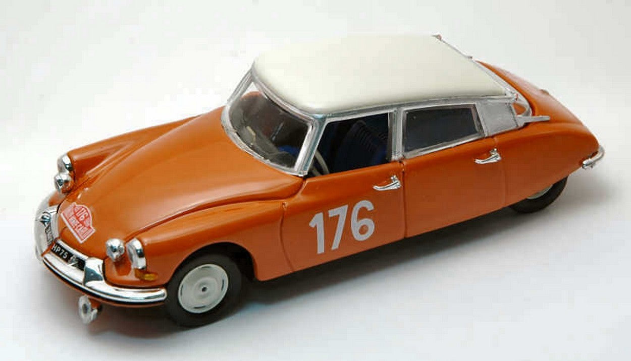 SCALE MODEL COMPATIBLE WITH CITROEN DS 19 N.176 WINNER MONTECARLO 1959 P.COLTELLONI-P.ALEXANDRE 1:43 RIO RI4188