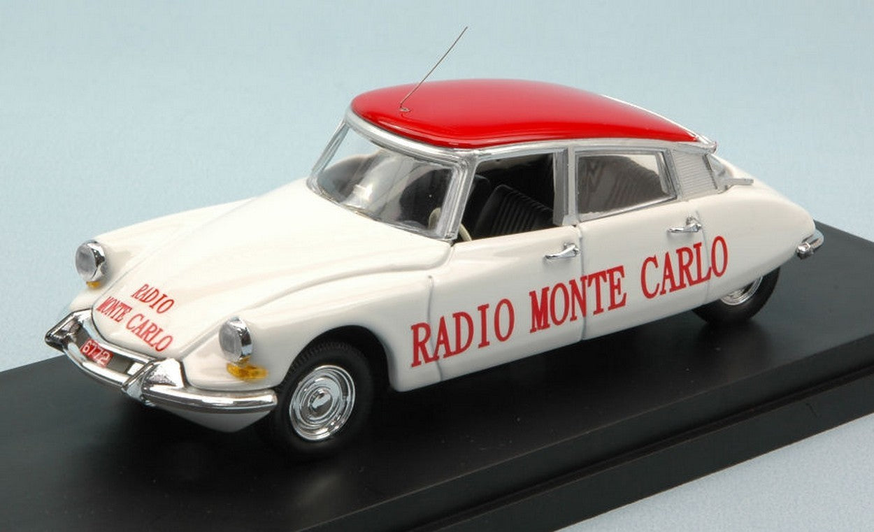 MODELE REDUIT COMPATIBLE AVEC CITROEN DS 19 RADIO MONTECARLO TOUR DE FRANCE 1962 1:43 RIO RI4498