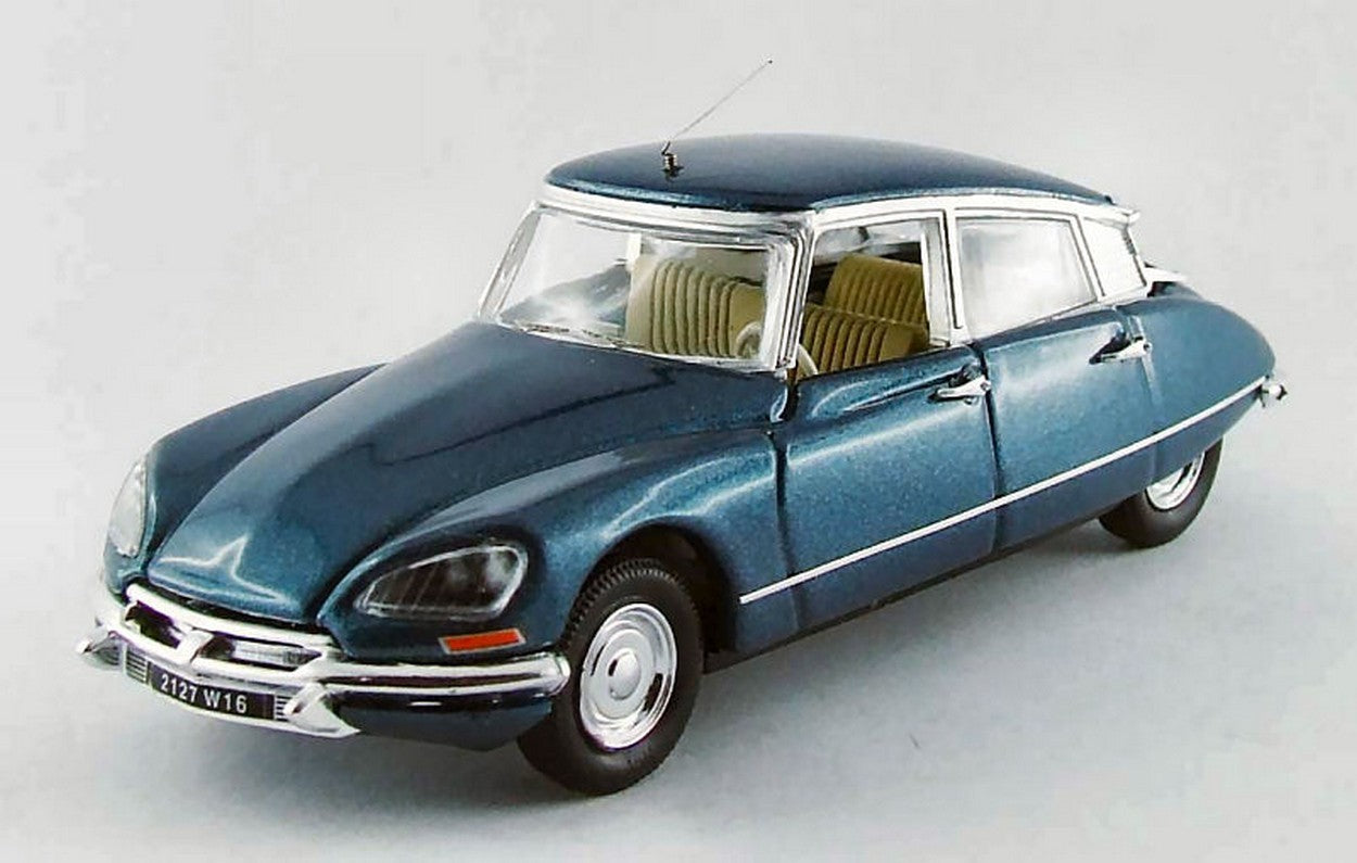 MODELLINO IN SCALA COMPATIBILE CON CITROEN DS 23 I.E.1975 ULTIMA DS PRODOTTA BLUE DELTA 1:43 RIO RI4404
