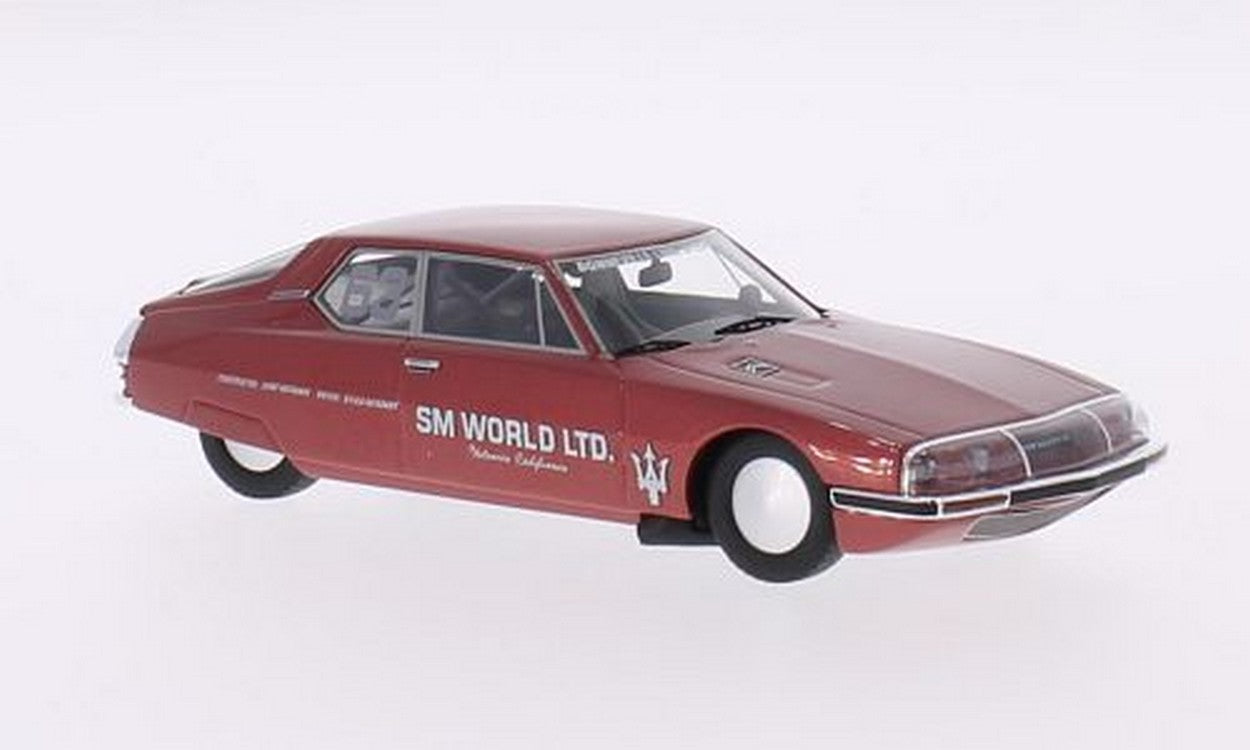 SCALE MODEL COMPATIBLE WITH CITROEN SM RECORD BONNEVILLE 1987 202 mph SYLVIA HATHAWAY 1:43 NEO SCALE MODELS NEO46605