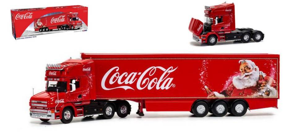 MODELLINO IN SCALA COMPATIBILE CON COCA COLA CLASSIC TRUCK 1:50 CORGI CC12842