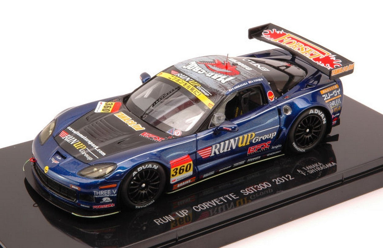 MODELLINO IN SCALA COMPATIBILE CON CORVETTE Z06R N.360 SUPER GT500 2012 TANAKA-SHIRASAKA 1.43 EBBRO EB44760