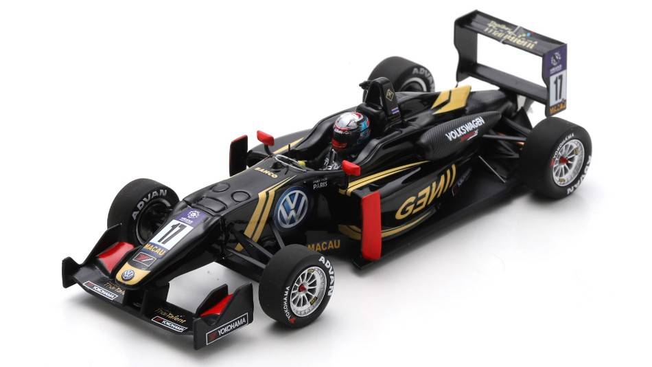 SCALE MODEL COMPATIBLE WITH DALLARA F3 MACAU GRAND PRIX FIA F3 INTERN.CUP 2015 A.ALBON 1:43 SPARK MODEL SA238