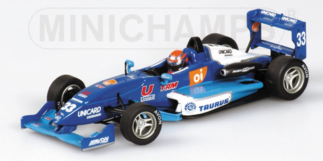 SCALE MODEL COMPATIBLE WITH DALLARA HONDA NAPIQUET 2003 1:43 MINICHAMPS PM400030333