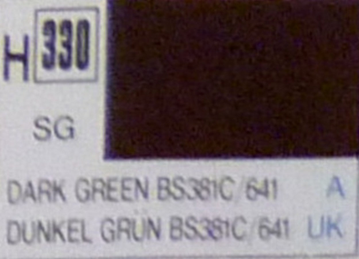 COLORI MODELLISMO DARK GREEN SEMI-GLOSS ml 10 Pz.6 GUNZE GU0330