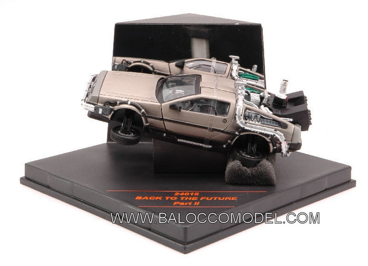MODELLINO IN SCALA COMPATIBILE CON DE LOREAN RITORNO AL FUTURO 2 FLYING VERSION 1:43 VITESSE VE24015