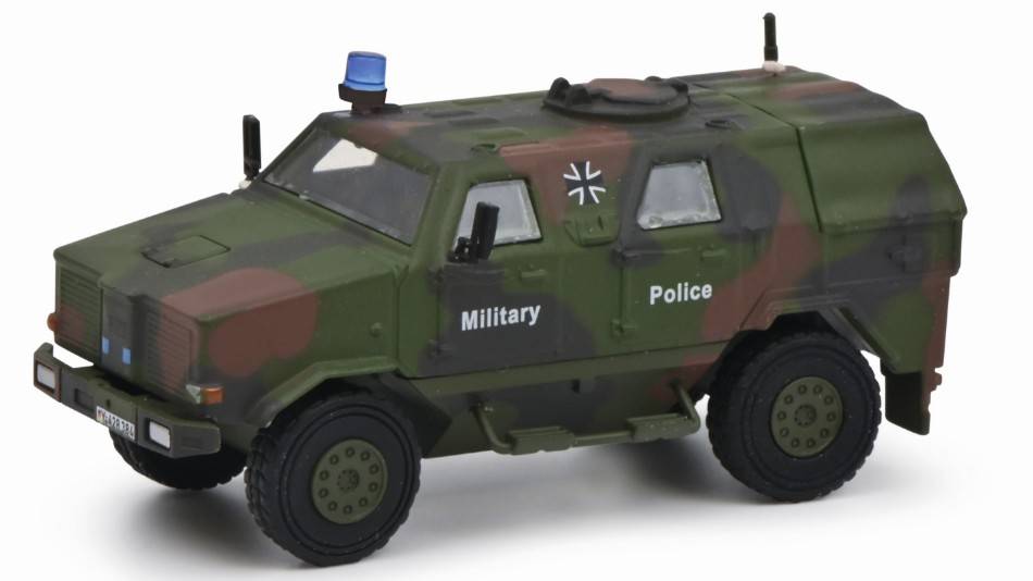SCALE MODEL COMPATIBLE WITH DINGO 1 MILITARY POLICE 1:87 SCHUCO SH6668