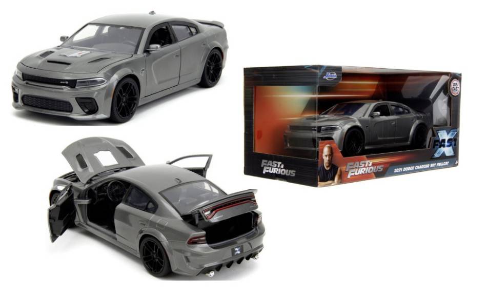SCALE MODEL COMPATIBLE WITH DODGE CHARGER 2021 "FAST AND FURIOUS" 1:24 JADA TOYS JADA253203085