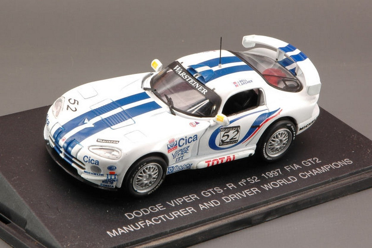 MODELLINO IN SCALA COMPATIBILE CON DODGE VIPER GTS N.52 97 FIA 1:43 UNIVERSAL HOBBIES UH61600