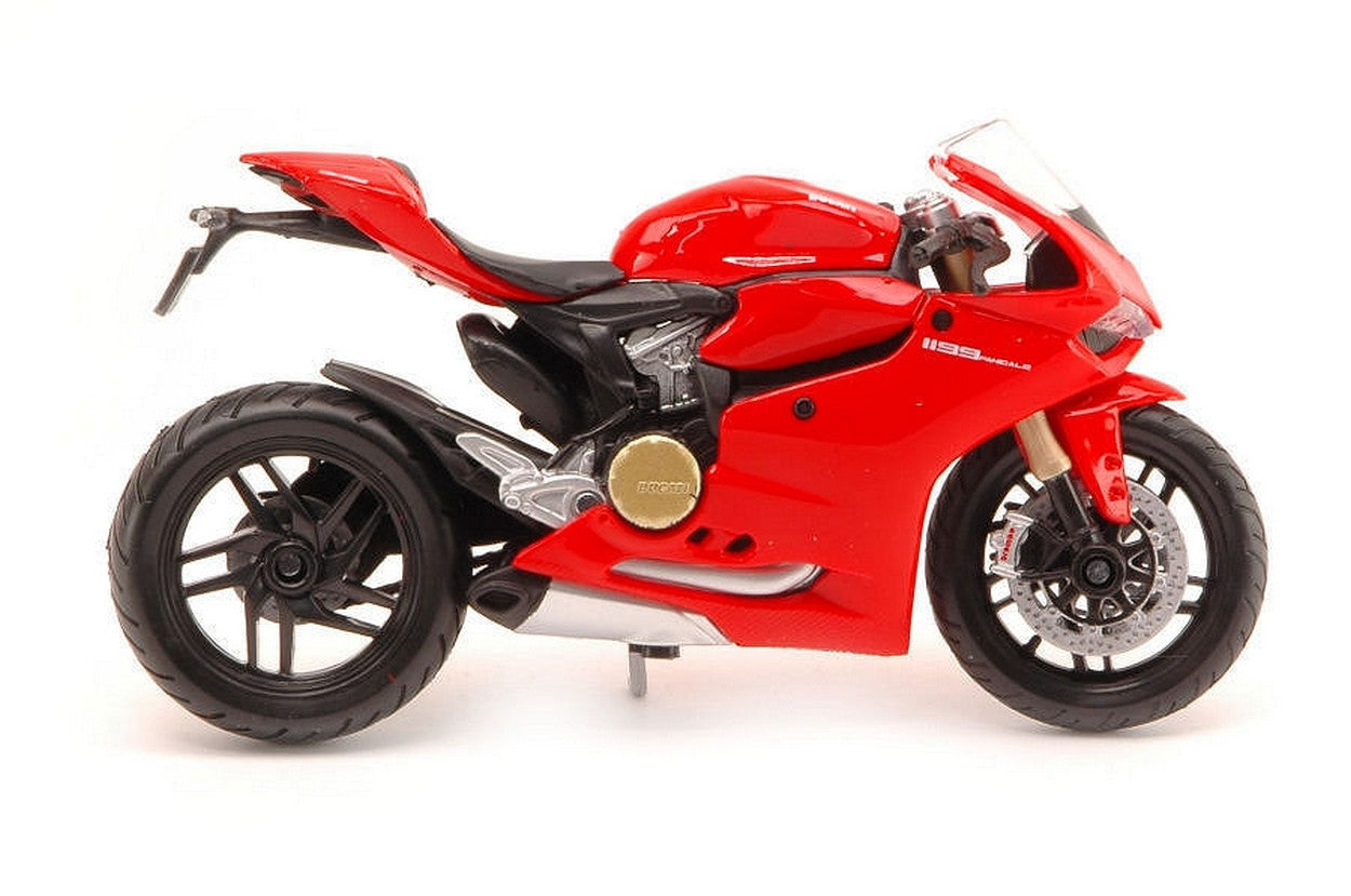 MODELE REDUIT COMPATIBLE AVEC DUCATI 1199 PANIGALE 2012 ROUGE 1:12 MAISTO MI32704