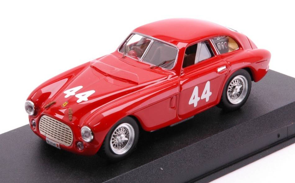 SCALE MODEL COMPATIBLE WITH FERRARI 166 MM BERLINETTA N.44 TRIESTE-OPICINA HILLCLIMB 1953 ALLAZETTA ART MODEL AM0449