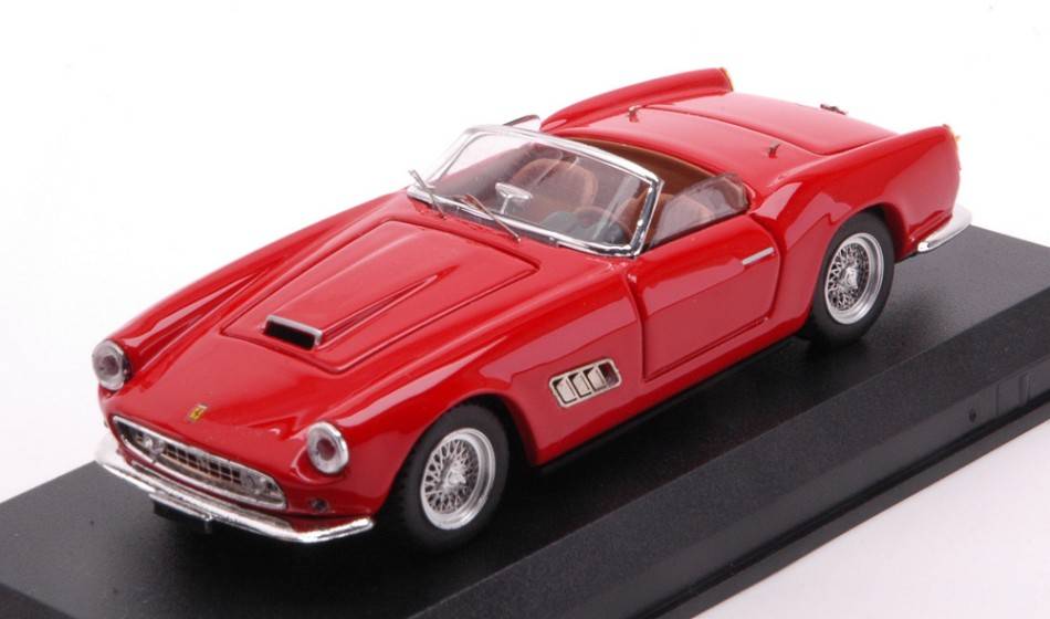 SCALE MODEL COMPATIBLE WITH FERRARI 250 CALIFORNIA LWB 1958 SHORT NOSE RED 1:43 ART MODEL AM0435