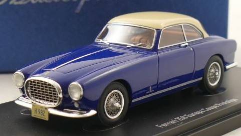 SCALE MODEL COMPATIBLE WITH FERRARI 250 EUROPA COUPE PROTOTYPE 1953 BLUE "MASTERPIECE" 1:43 AUTOCULT ATC90245