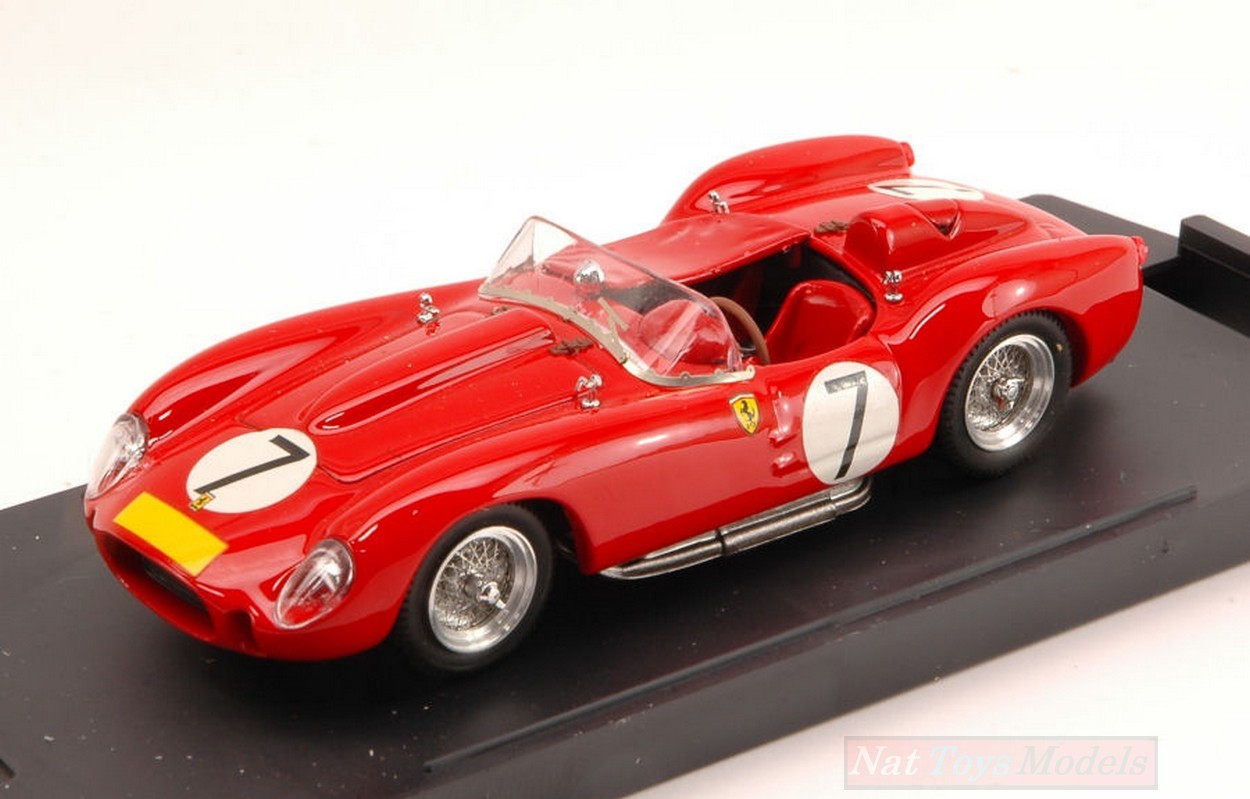 SCALE MODEL COMPATIBLE WITH FERRARI 250 TR N.7 3rd 1000 KM RENNEN 1958 GENDEBIEN-WVTRIPS 1:43 BANG BG7229