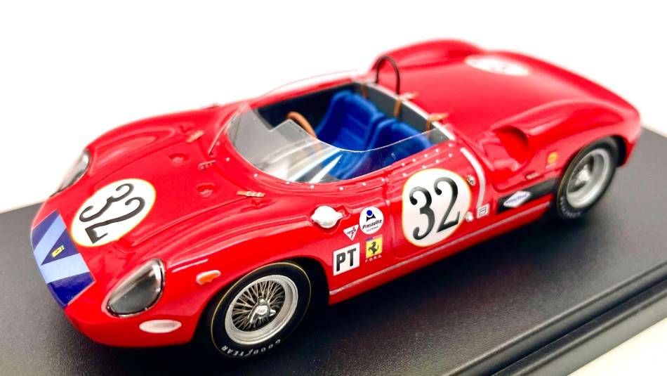 SCALE MODEL COMPATIBLE WITH FERRARI 275P N.32 12H SEBRING 1965 O'BRIEN/RICHARDS 1:43 LOOKSMART LSRC092