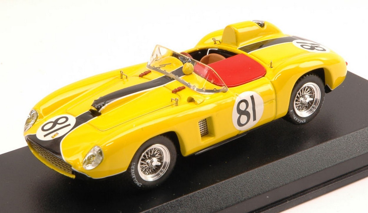 SCALE MODEL COMPATIBLE WITH FERRARI 290 MM N.81 5th SILVERSTONE 1957 W.MAIRESSE 1:43 ART MODEL AM0095