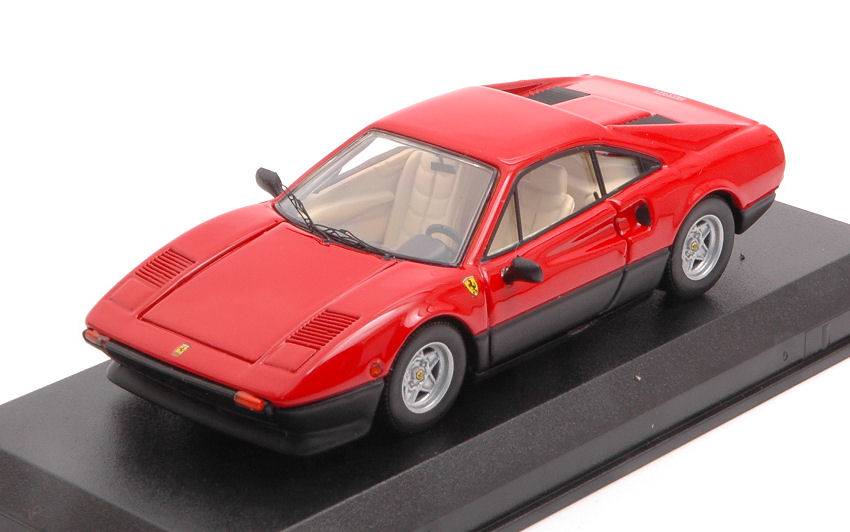 SCALE MODEL COMPATIBLE WITH FERRARI 308 GTB 1977 RED 1:43 BEST MODEL BT9809