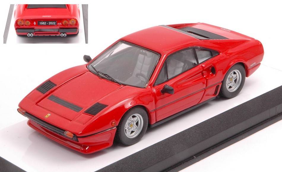 SCALE MODEL COMPATIBLE WITH FERRARI 308 GTB TURBO ENZO FERRARI MUSEUM MODENA 1982-2022 1:43 BEST MODEL BT9822