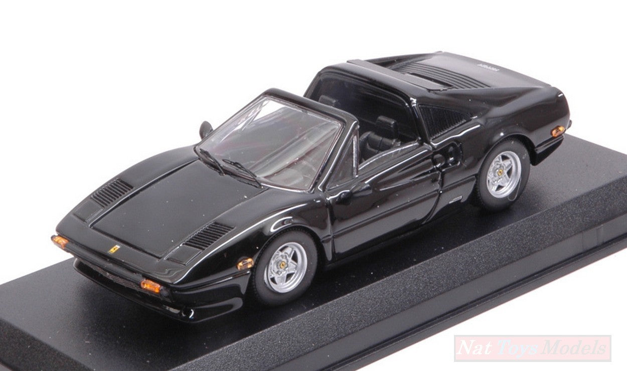 SCALE MODEL COMPATIBLE WITH FERRARI 308 GTS USA VERSION 1979 BLACK 1:43 BEST MODEL BT9712