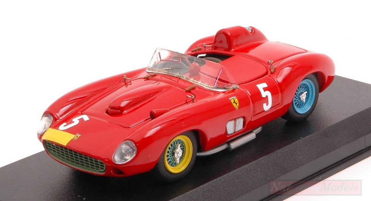 SCALE MODEL COMPATIBLE WITH FERRARI 315 S N.5 2nd 1000 KM NURBURGRING 1957 COLLINS-GENDEBIEN 1:43 ART MODEL AM0134-2