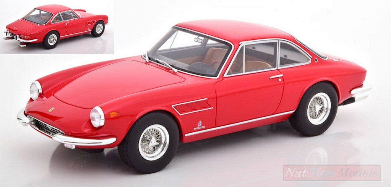 SCALE MODEL COMPATIBLE WITH FERRARI 330 GTC 1966 RED 1:18 CMR CMR050