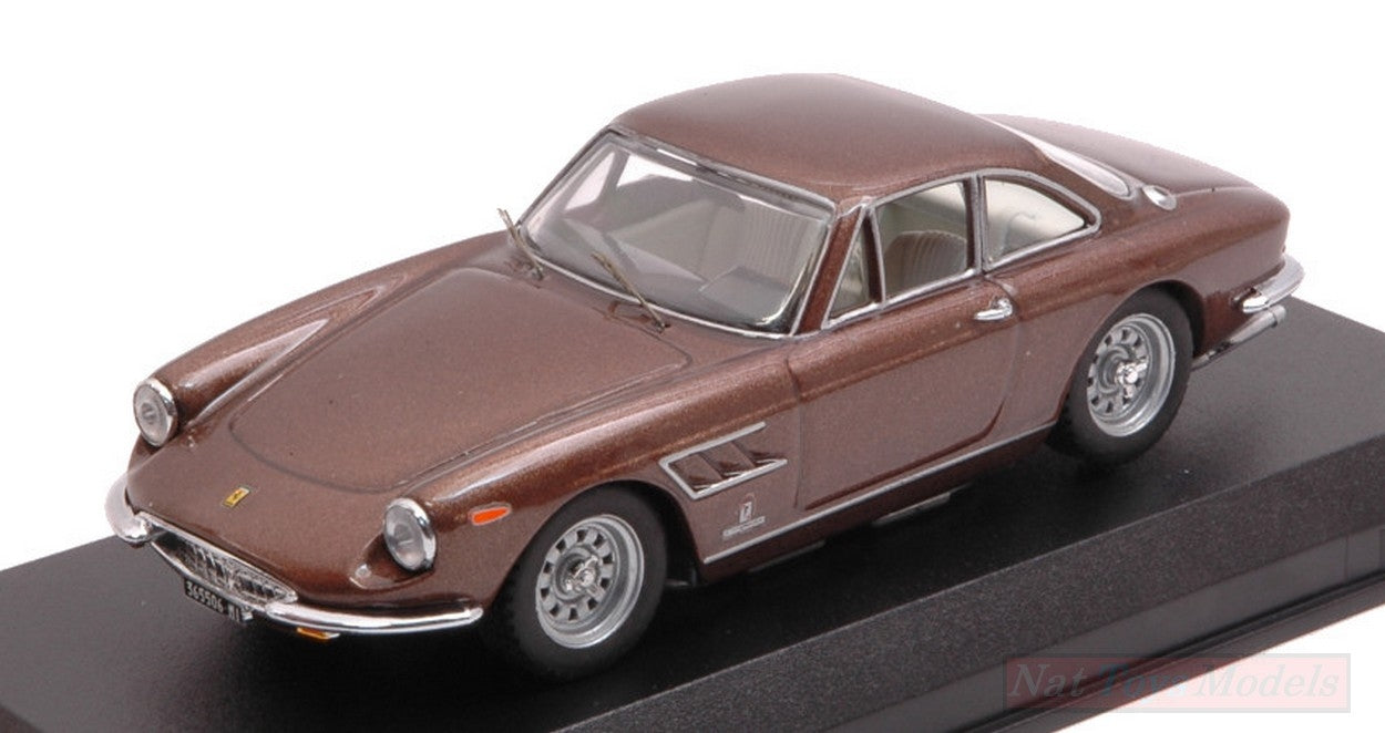 SCALE MODEL COMPATIBLE WITH FERRARI 330 GTC 1969 BROWN METALLIC 1:43 BEST MODEL BT9772