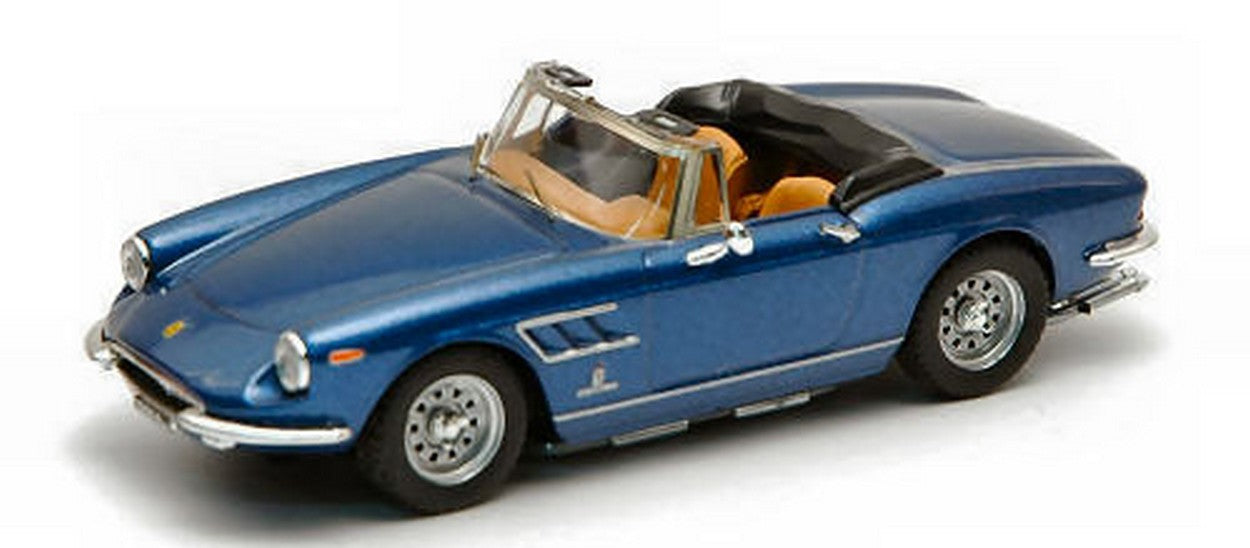 SCALE MODEL COMPATIBLE WITH FERRARI 330 GTS 1968 BLUE MET.1:43 BEST BT9315