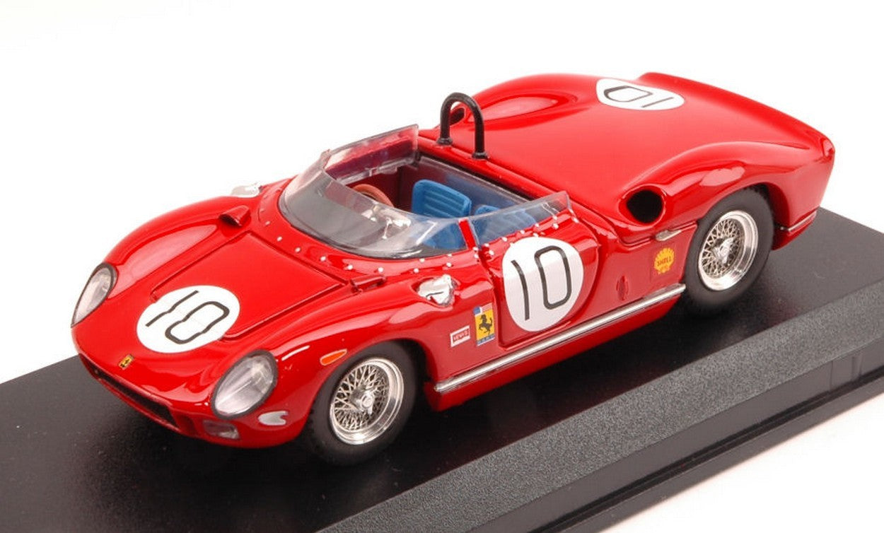 SCALE MODEL COMPATIBLE WITH FERRARI 330 P N.10 3rd NASSAU TROPHY 1964 P.RODRIGUEZ 1:43 ART MODEL AM0217
