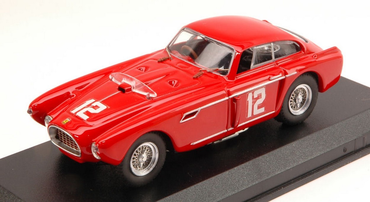 SCALE MODEL COMPATIBLE WITH FERRARI 340 MEXICO N.12 2nd OFFUTT 1953 SHELBY-MC AFEE 1:43 ART MODEL AM0244