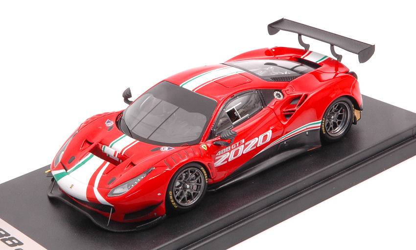 SCALE MODEL COMPATIBLE WITH FERRARI 488 EVO 2020 1:43 LOOKSMART LSRC068